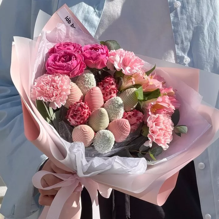 Букет из клубники #12